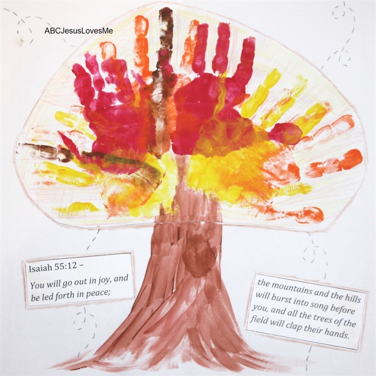 Fall Tree Handprint